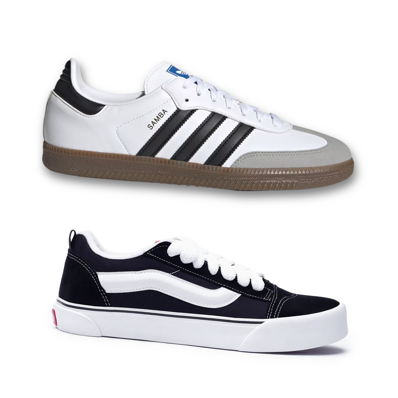 Pague 1 Leve 2 - Knu + Samba Branco/Preto