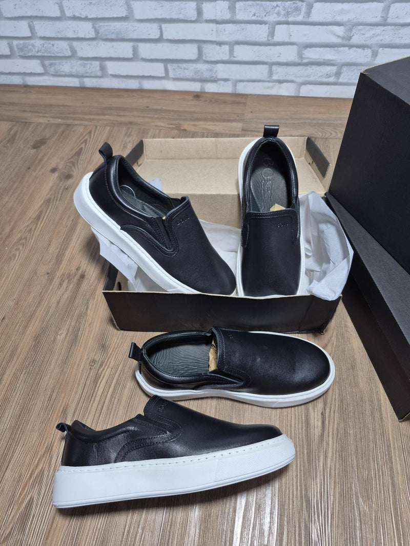 Mocassim Hugo Boss Iate em Couro