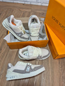 Tênis LV Trainer Cravejado Premium Feminino