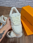 Tênis LV Trainer Cravejado Premium Feminino